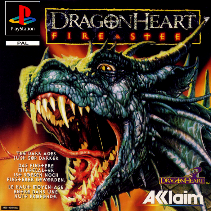 Jaquette de DragonHeart : Fire & Steel