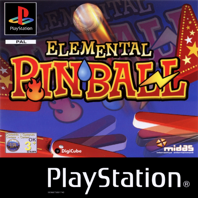Jaquette de Elemental Pinball