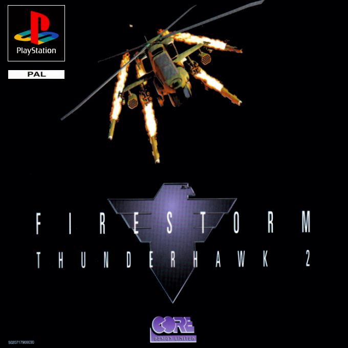 Jaquette de Firestorm : Thunderhawk 2