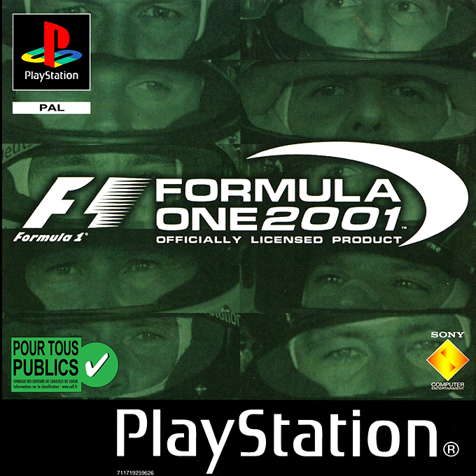 Jaquette de Formula One 2001