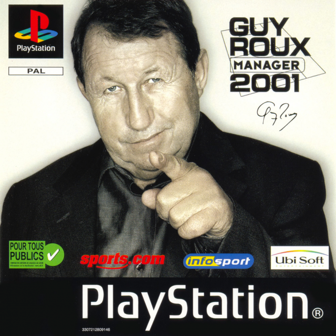 Jaquette de Guy Roux Manager 2001