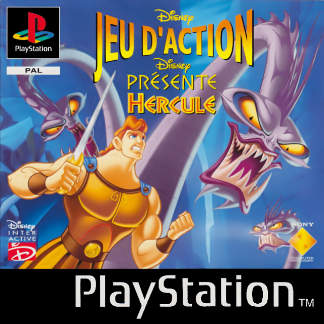 Jaquette de Disney Jeu D'Action Disney présente Hercule