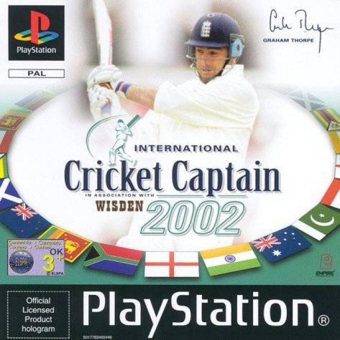 Jaquette de International Cricket Captain 2002