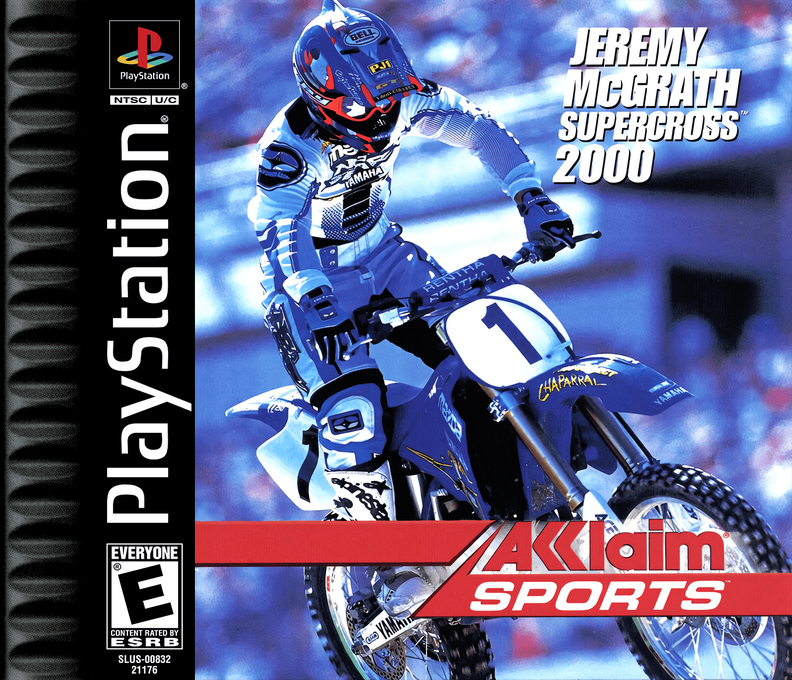 Jaquette de Jeremy McGrath Supercross 2000