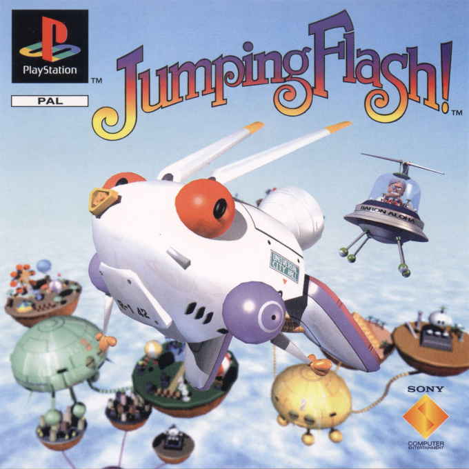 Jaquette de Jumping Flash!