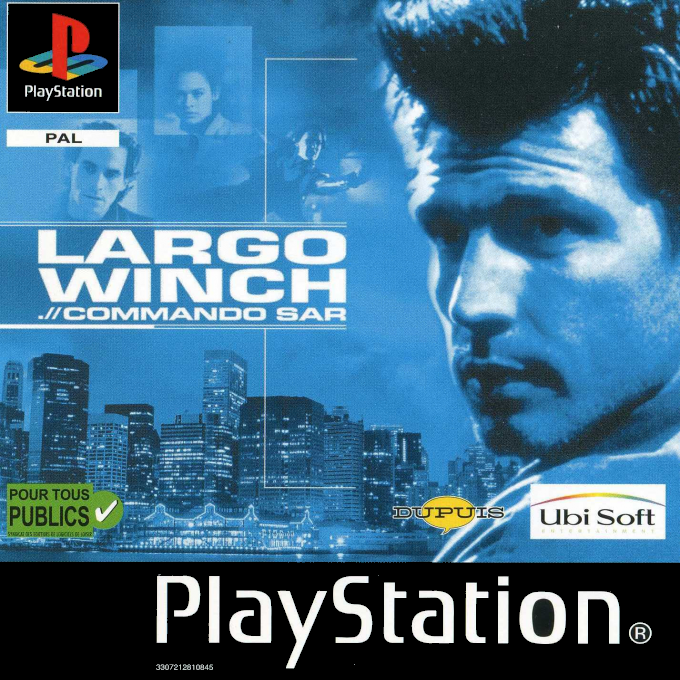 Jaquette de Largo Winch .// Commando SAR