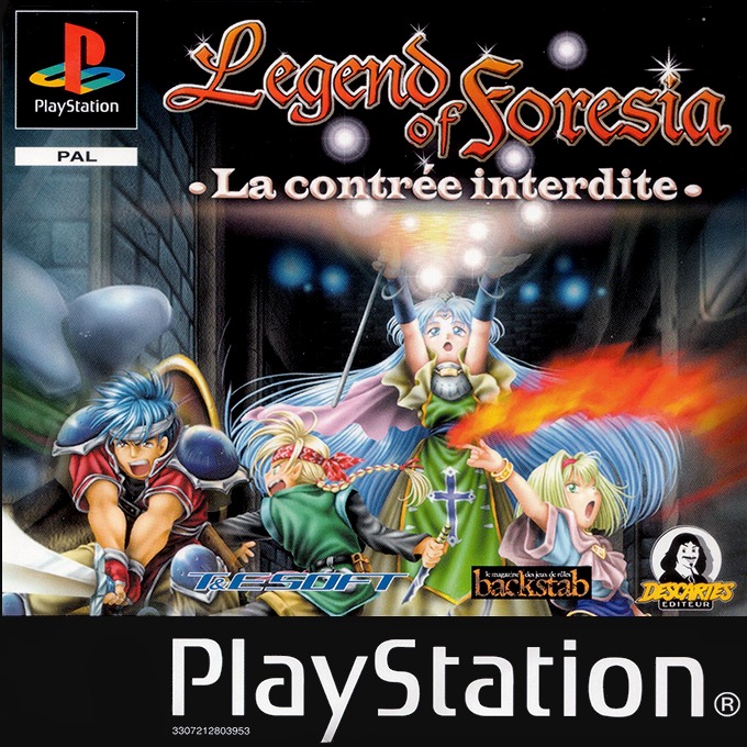 Jaquette de Legend of Foresia : La Contrée Interdite