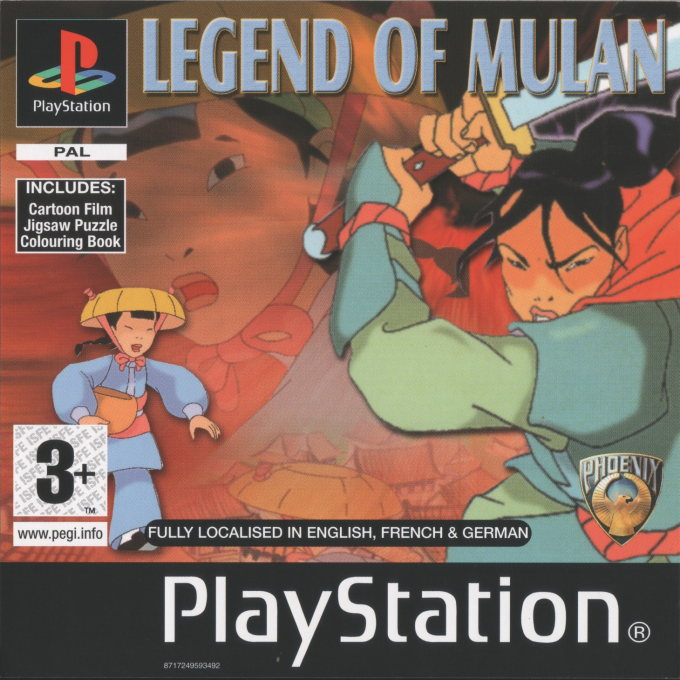 Jaquette de Legend of Mulan