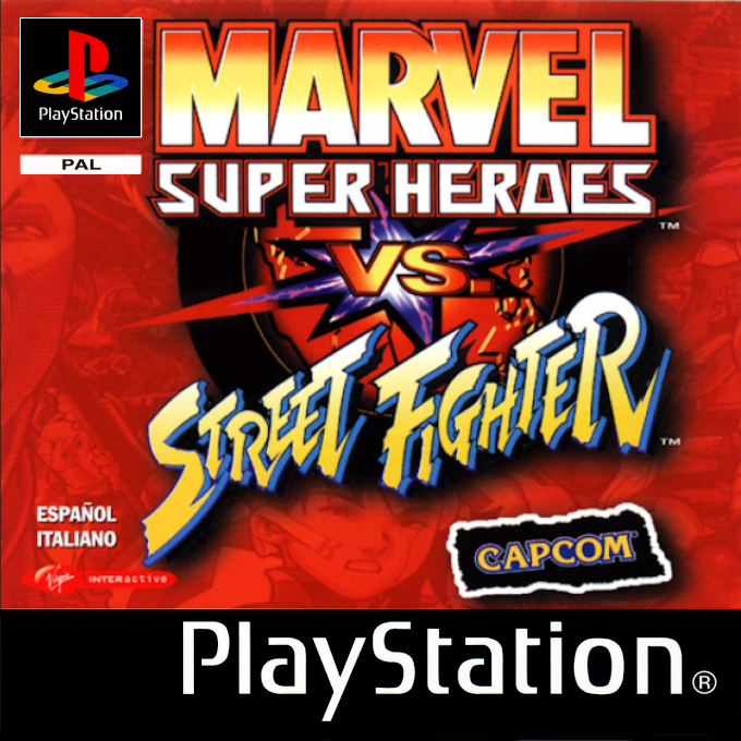 Jaquette de Marvel Super Heroes vs. Street Fighter