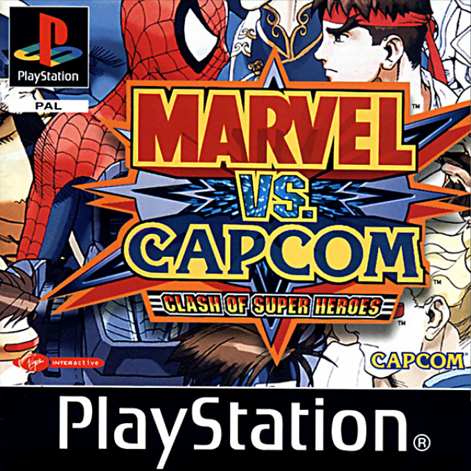 Jaquette de Marvel vs. Capcom : Clash of Super Heroes