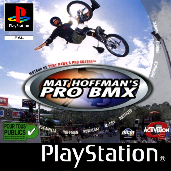 Jaquette de Mat Hoffman's Pro BMX