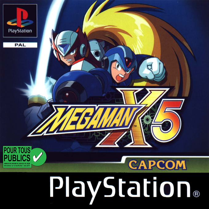 Jaquette de Mega Man X5