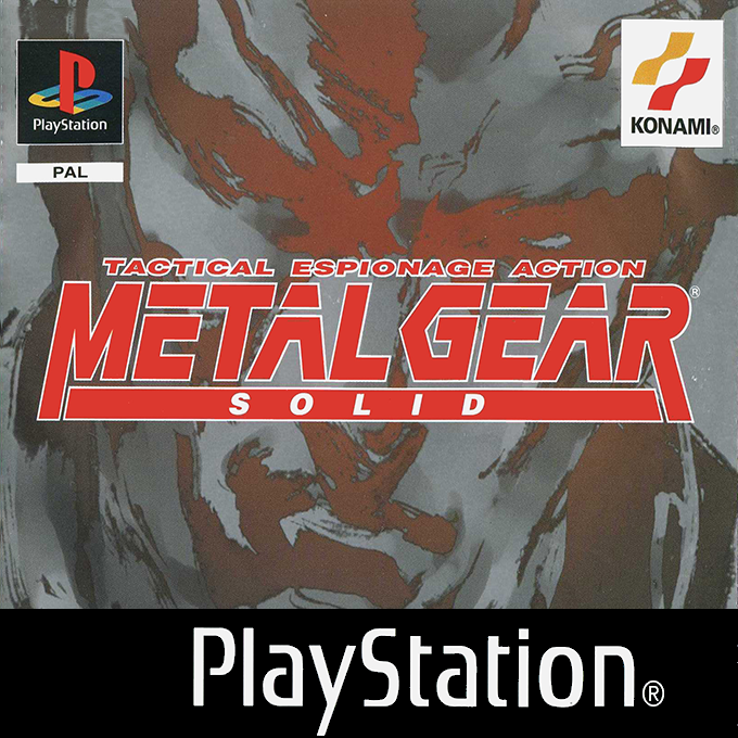 Jaquette de Metal Gear Solid