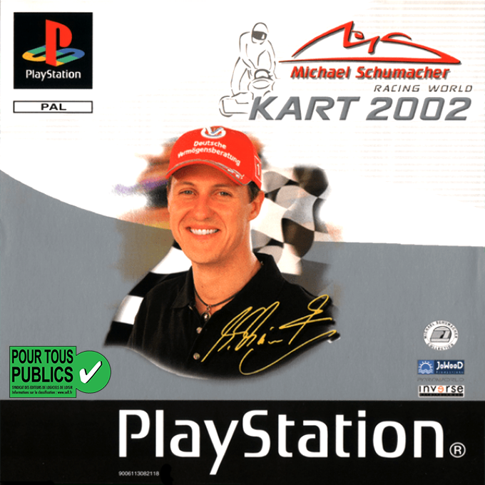 Jaquette de Michael Schumacher Racing World Kart 2002