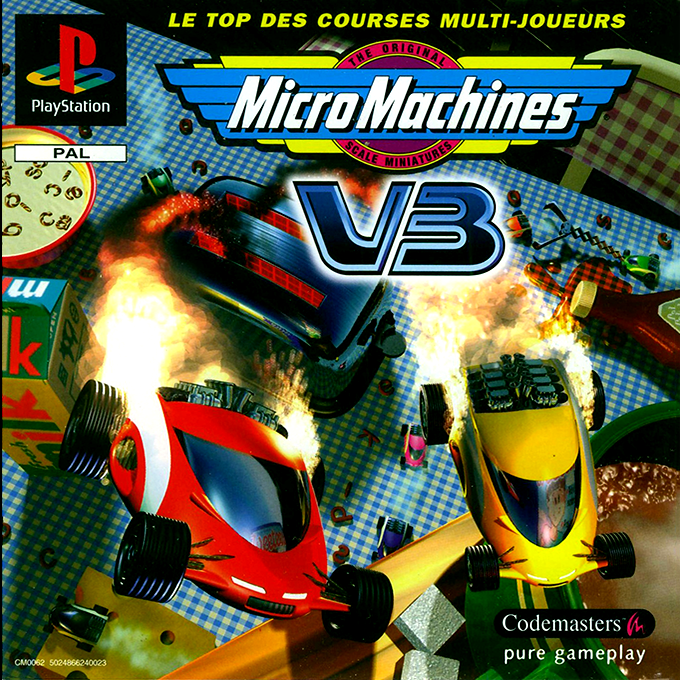 Jaquette de Micro Machines V3