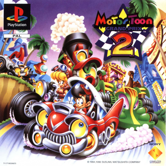 Jaquette de Motor Toon Grand Prix 2