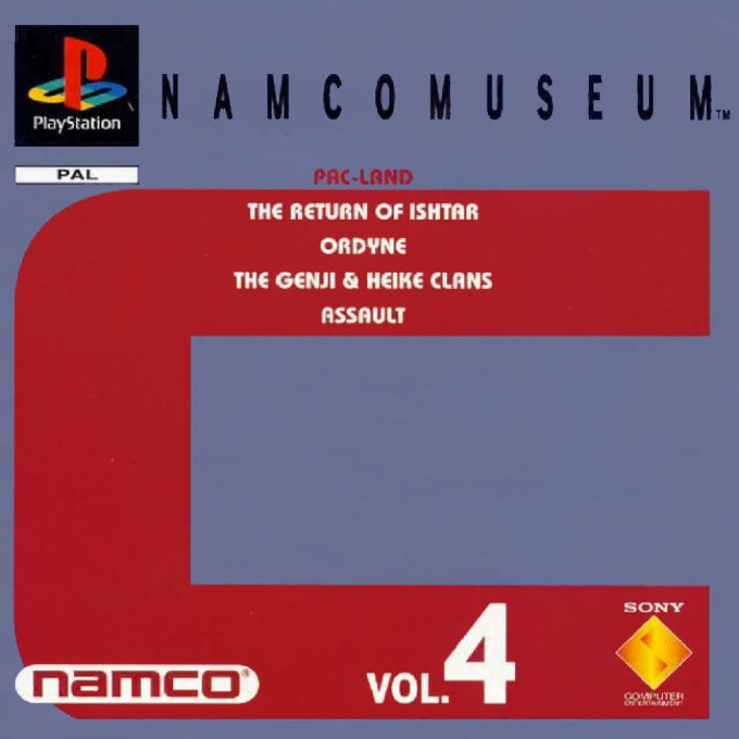 Jaquette de Namco Museum Vol. 4