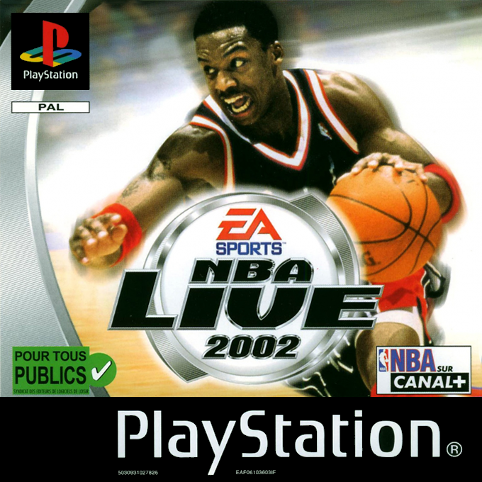 Jaquette de NBA Live 2002