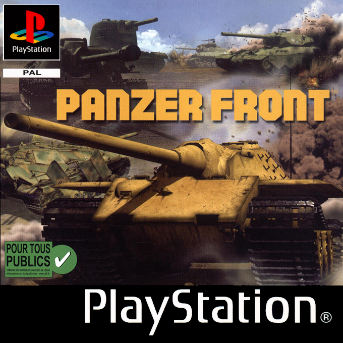 Jaquette de Panzer Front