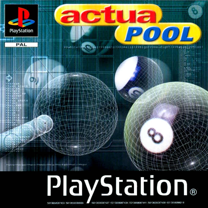 Jaquette de Actua Pool