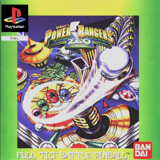 Jaquette de Saban's Power Rangers Zeo : Full Tilt Battle Pinball