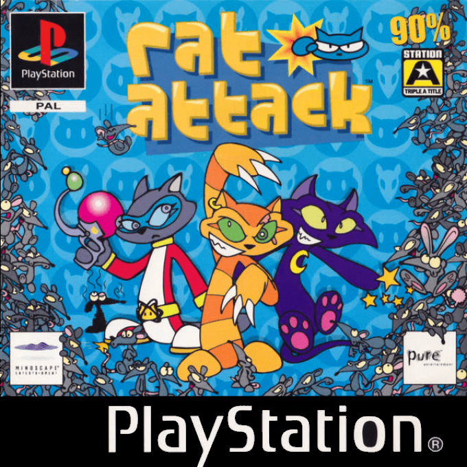 Jaquette de Rat Attack