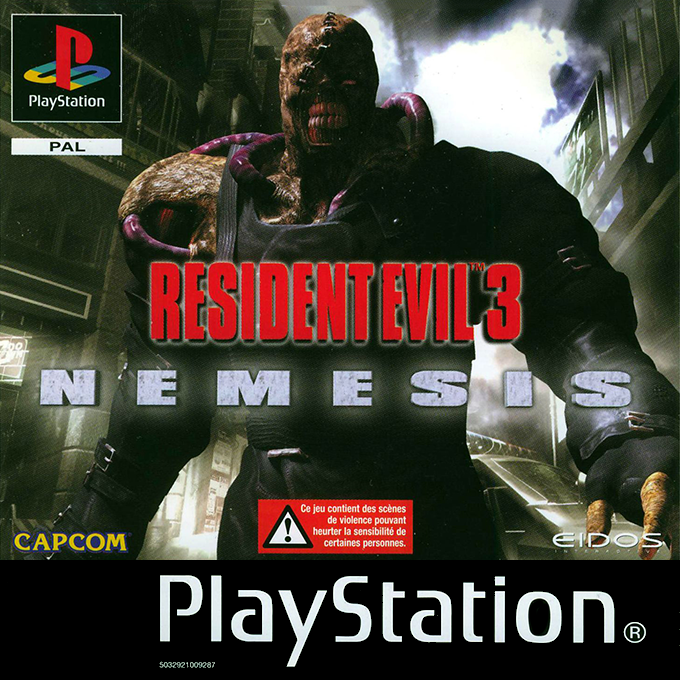 Jaquette de Resident Evil 3 : Nemesis