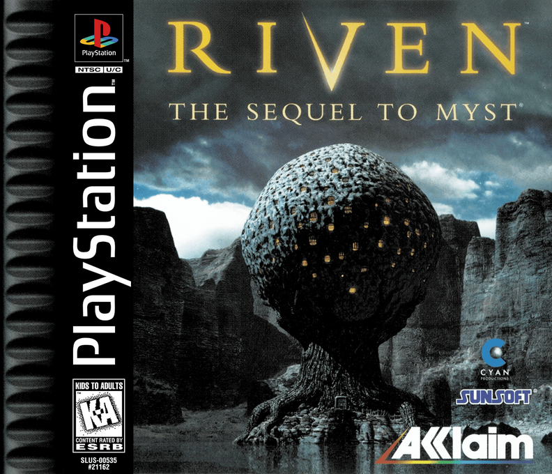 Jaquette de Riven The Sequel to Myst