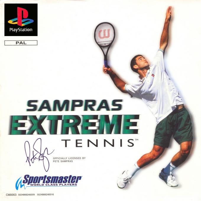 Jaquette de Sampras Extreme Tennis