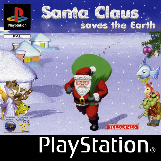 Jaquette de Santa Claus Saves the Earth
