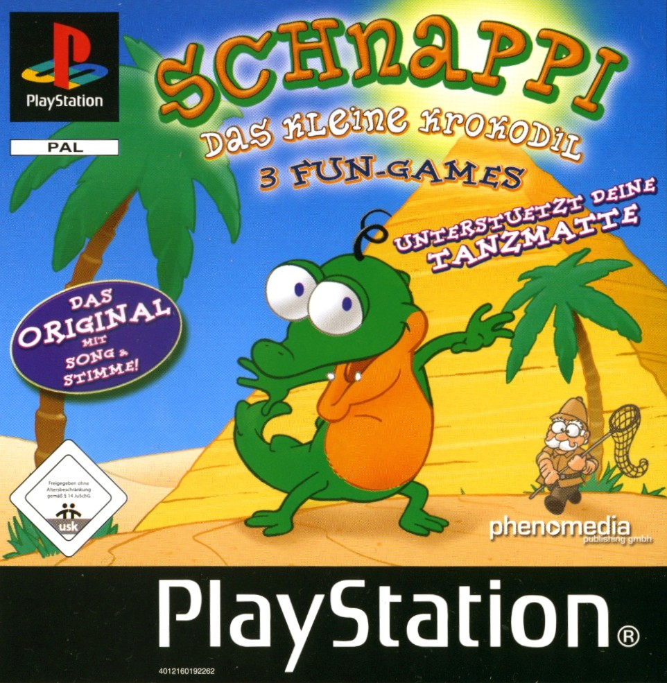 Jaquette de Schnappi das kleine Krokodil – 3 Fun-Games