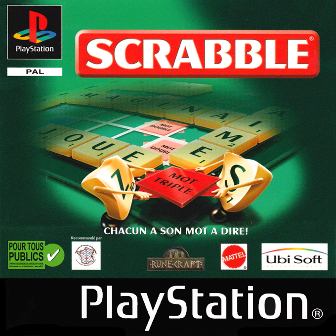 Jaquette de Scrabble