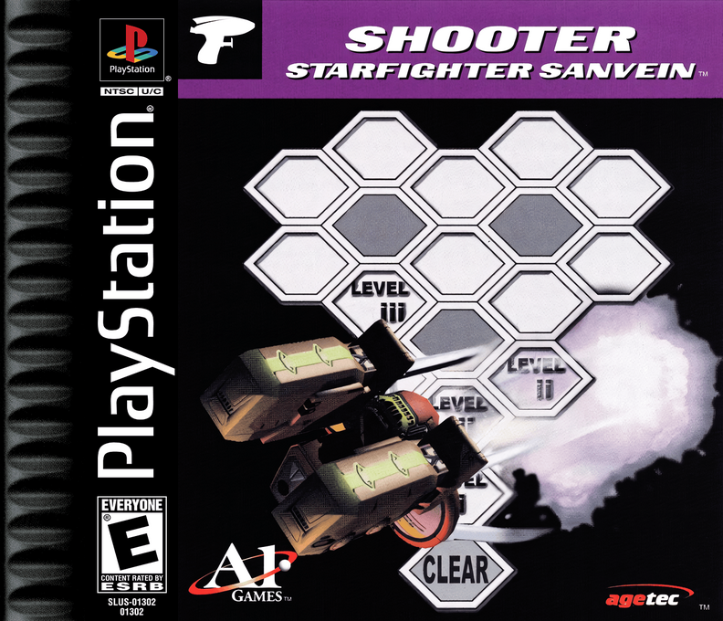 Jaquette de Shooter Starfighter Sanvein