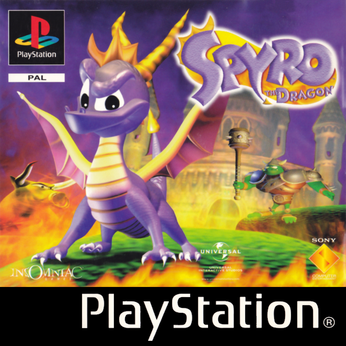Jaquette de Spyro the Dragon