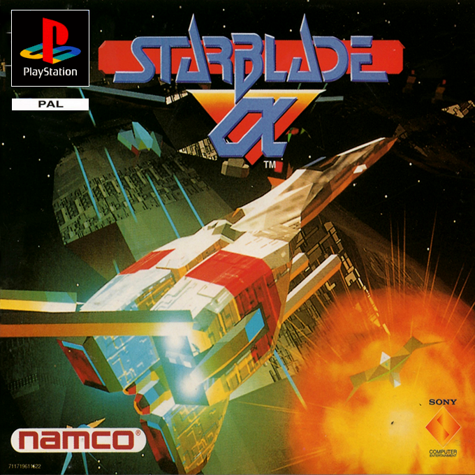 Jaquette de Starblade Alpha