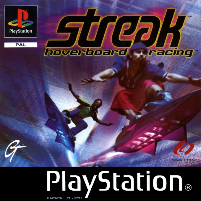 Jaquette de Streak Hoverboard Racing