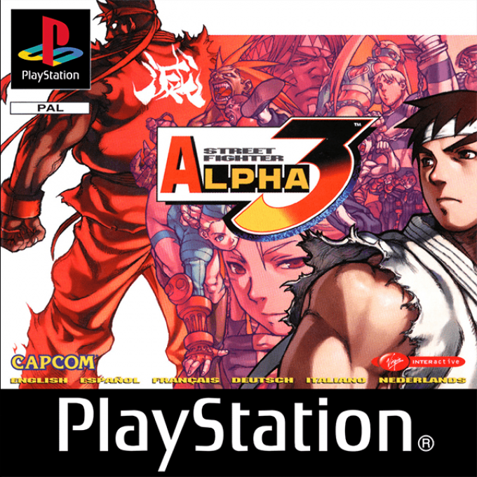 Jaquette de Street Fighter Alpha 3