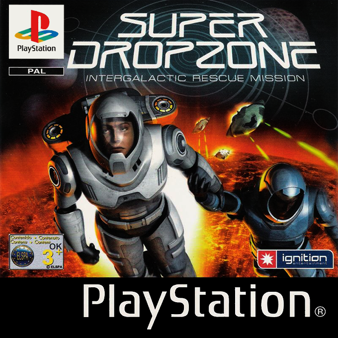 Jaquette de Super Dropzone : Intergalactic Rescue Mission