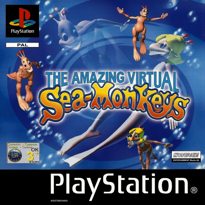 Jaquette de The Amazing Virtual Sea-Monkeys