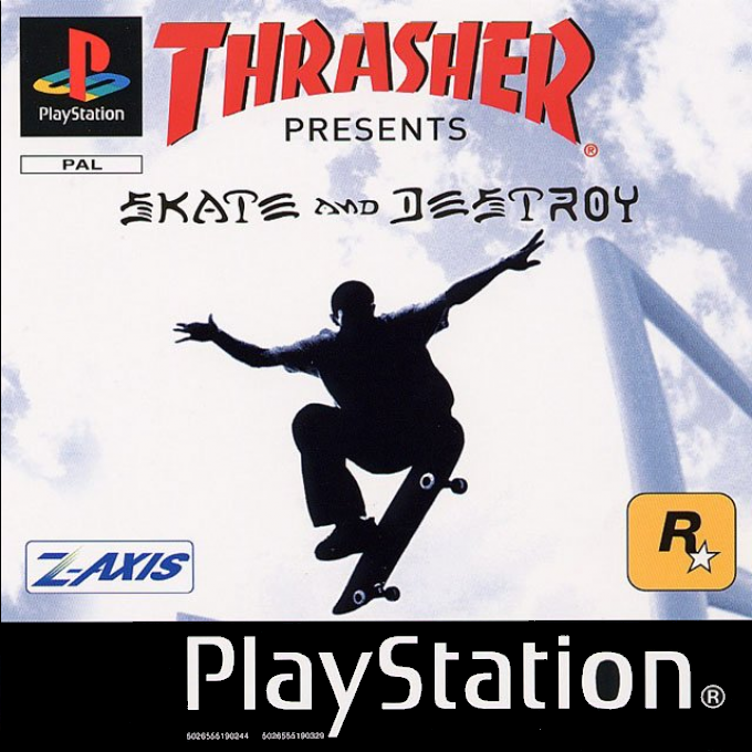 Jaquette de Thrasher : Skate and Destroy