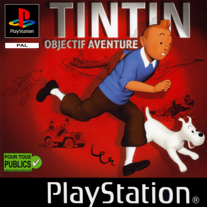 Jaquette de Tintin : Objectif Aventure