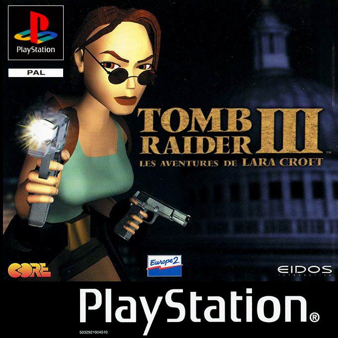 Jaquette de Tomb Raider III : Les Aventures de Lara Croft