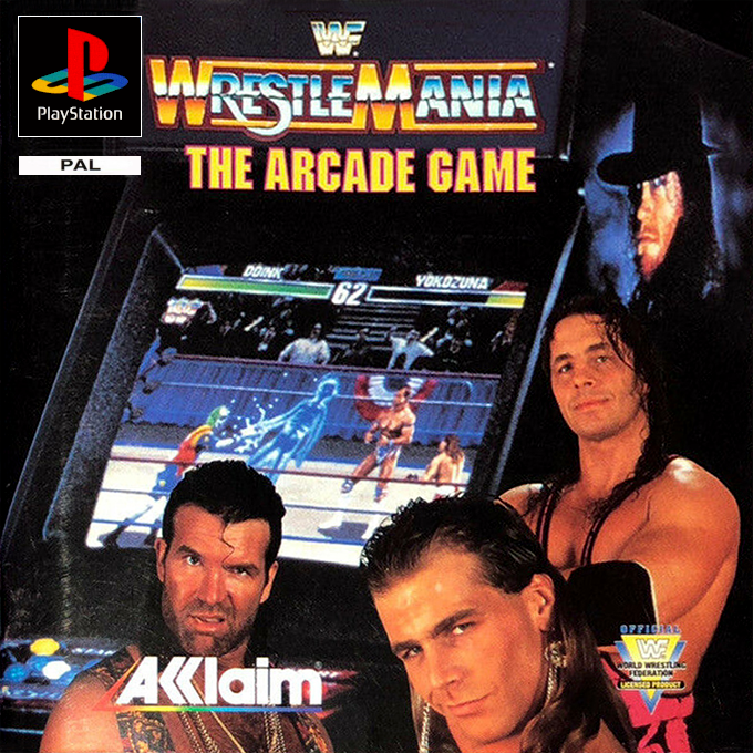 Jaquette de WWF WrestleMania : The Arcade Game
