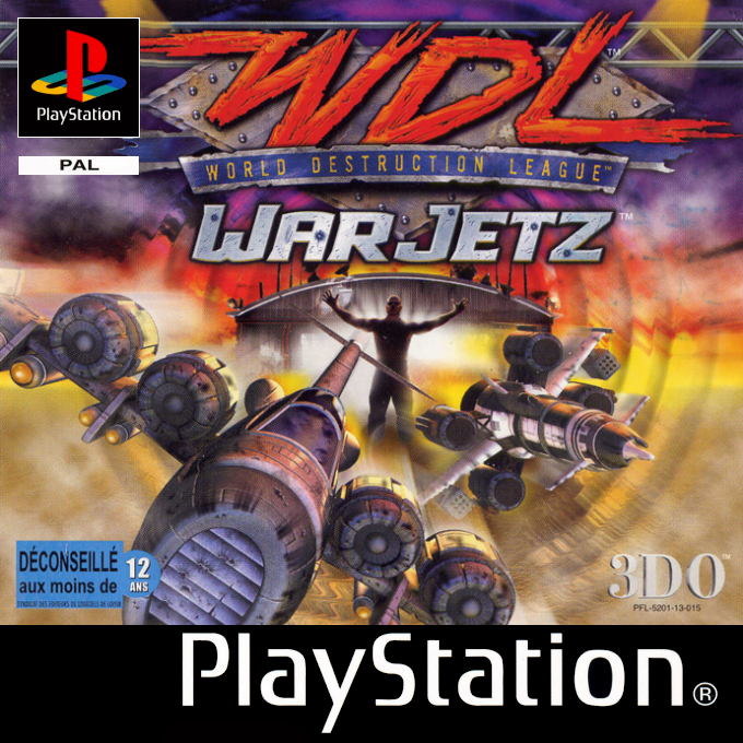 Jaquette de World Destruction League : WarJetz