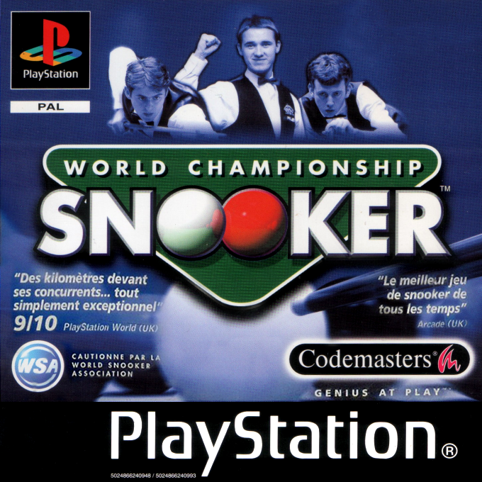 Jaquette de World Championship Snooker