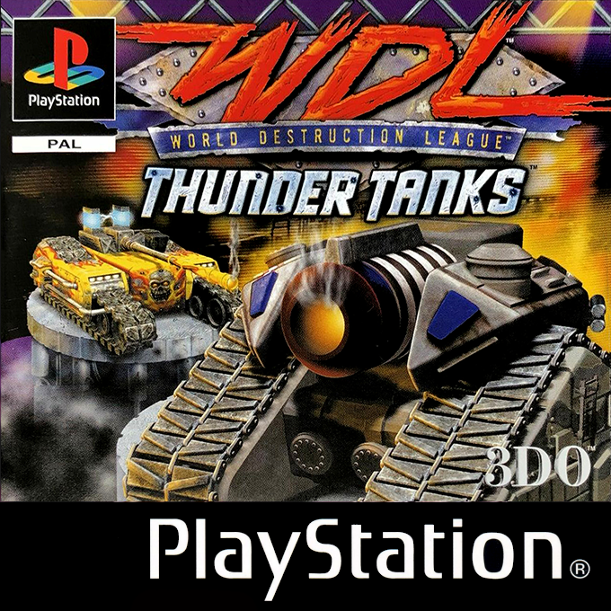 Jaquette de World Destruction League : Thunder Tanks