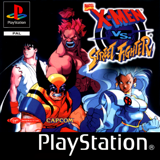 Jaquette de X-Men vs. Street Fighter