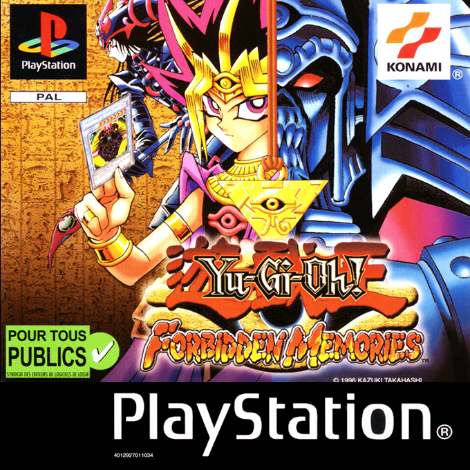 Jaquette de Yu-Gi-Oh! Forbidden Memories