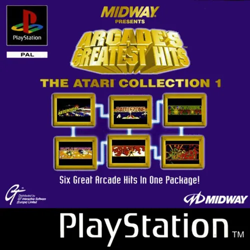 Jaquette de Arcade's Greatest Hits : The Atari Collection 1