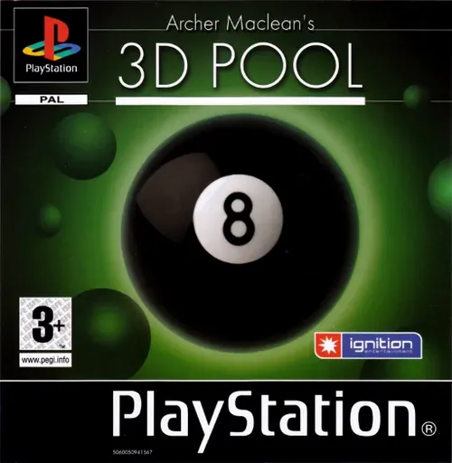 Jaquette de Archer Mclean's 3D Pool